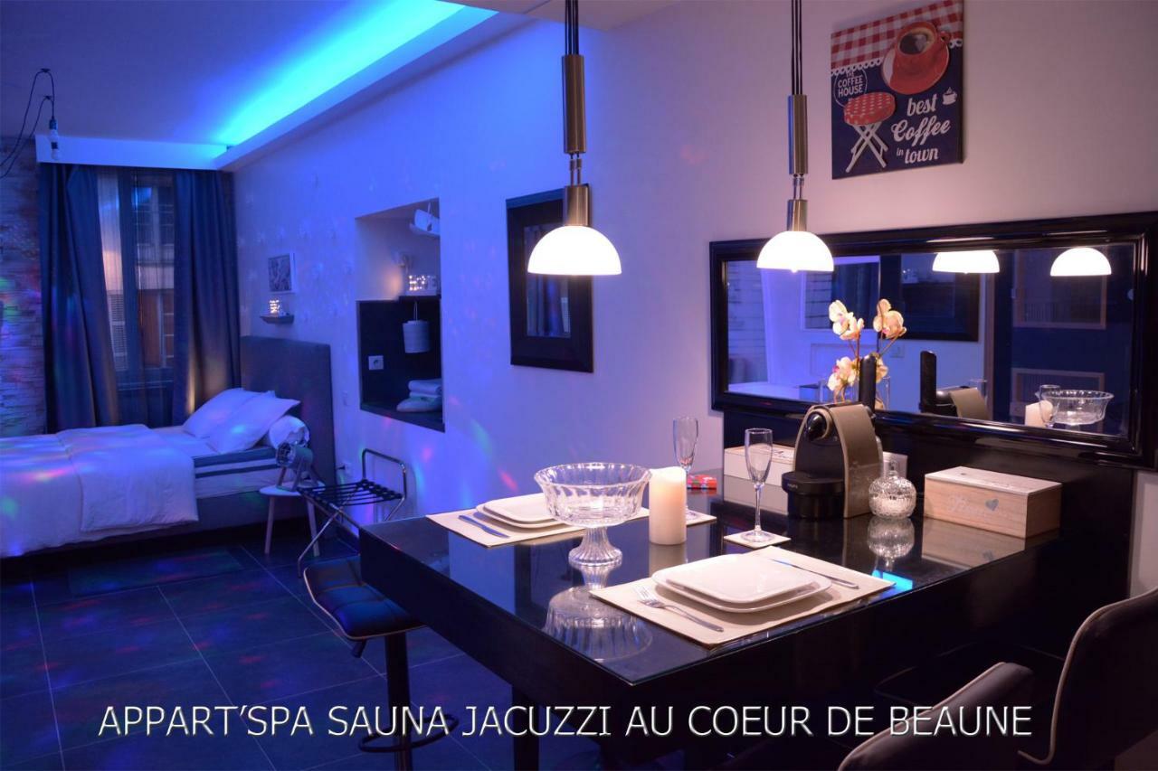 Appart' Spa Et Sauna Privatif Au Coeur De Beaune Luaran gambar